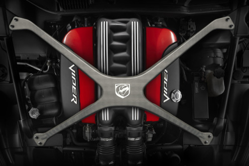 Carbon Fiber X-Brace for the new SRT Viper.