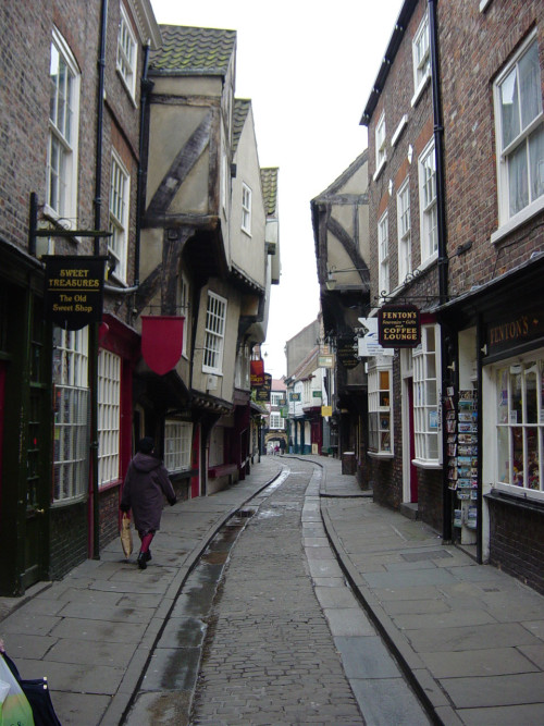 Sex The Shambles, a narrow medieval street in pictures
