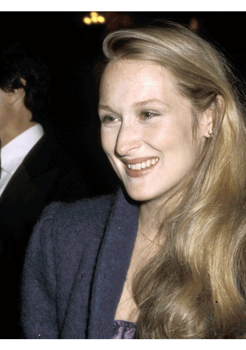 theunwillingminimalist:  Meryl Streep And Her Different Hair Colors (the GIF is