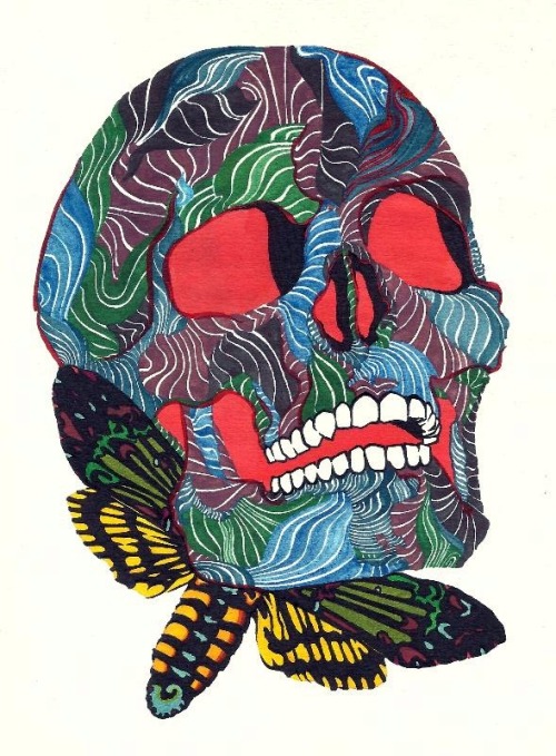 kaelkasabian: Skull.