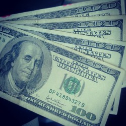 New bestfriend. #benfranklin #money #check