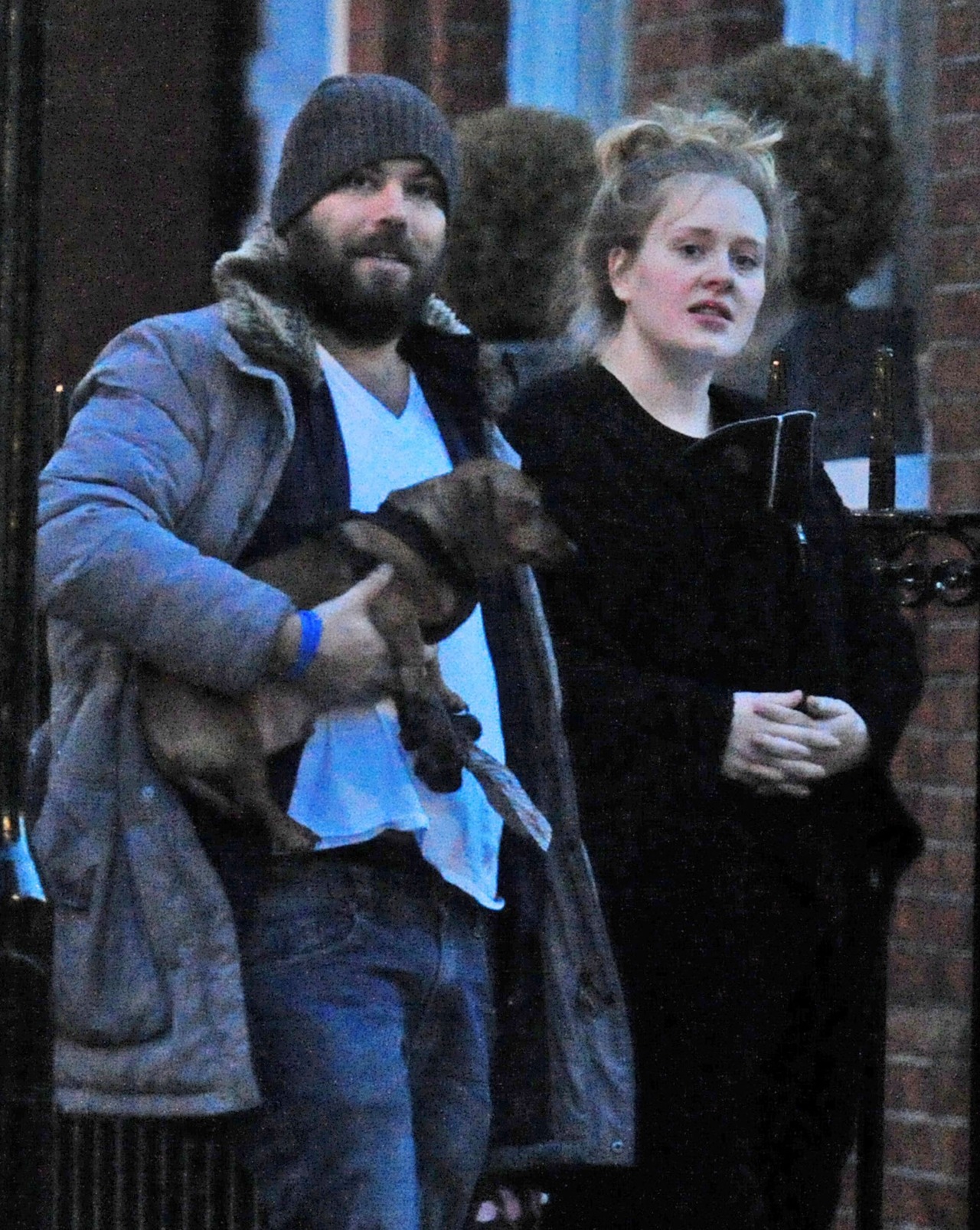 adelexlondon:  HQs: Adele &amp; Simon Konecki out in London.