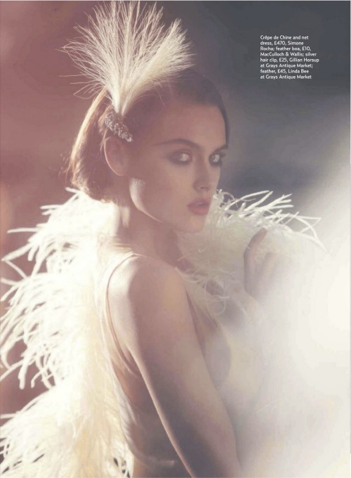 inspirationgallery:  The Beautiful & Damned. Zuzana Gregorova by David Bellemere for Marie Claire uk march 2012 