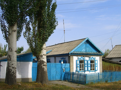 Russian House in Karakol, Kyrgyzstan by uncorneredmarket on Flickr.