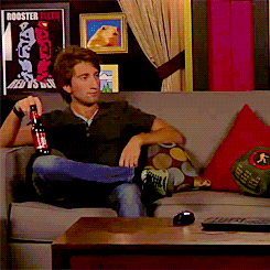wtf-blanket:Gavin getting his finger stuck in a bottle because he’s an idiotnever getting over how h