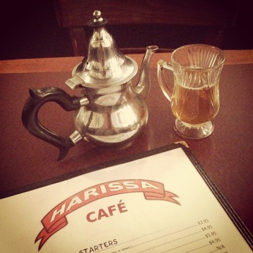 justsayjes:
“ Their mint tea is the best #cozy #mediterranean #cafe #astoria #treat (at Harissa Cafe)
”
Love Harissa! Wonderful North African food in a cozy little space with jazz on the stereo. Halim, the owner, is a sweetheart.