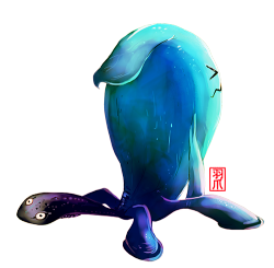 meenahs:  fawfiski:  pokemoncountdown:  Day 202 Wobbuffet.  OH MAN THIS LIKEFANART OF WOBBUFFET PERTAINING TO THAT ONE THEORYFor those of you that never heard of it, it’s about Wobuffet’s Pokedex entries. “It hates light and shock. If attacked,