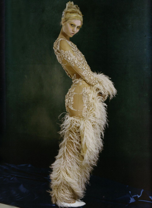 Russian Dolls: Karlie Kloss in Givenchy Fall 2010 haute couture; photographed by Tim Walker for