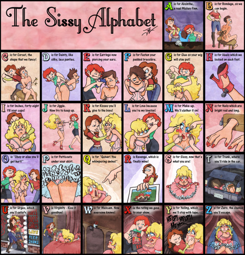 The Sissy Alphabet by DovSherman - Cute! porn pictures