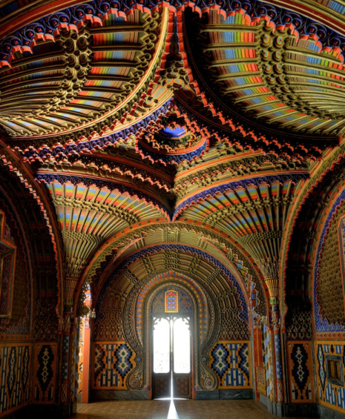 Sala dei Pavoni, Castello di Sammezzano, Reggello.