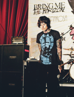 violenceislife:  Oliver Sykes of Bring Me The Horizon