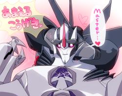 kettle-black:  norunn8931:  The attack which starscream presumes upon!  You and your puppy dog eyes, SCREAM WHY. 