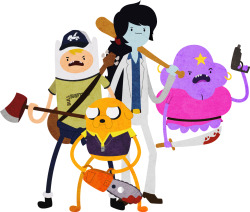 nissemann123456789:  Left 4 Dead/Adventure time Crossover! It needed to be done! 