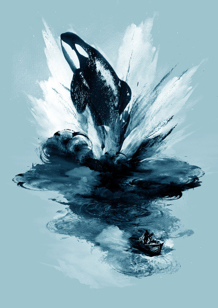 artmonia:  Deep Blue Rising by Steven Toang.