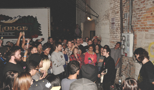 intoconsistency:On November 2nd in Ogden, Utah, Title Fight played a show at Mojos Caffe &amp; G