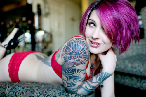 XXX inkgasm:  See More Hot Tattooed Babes at: photo