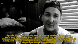 you-stole-my-cheetos:  shanexmullen:  Mitch Lucker talking about bullying [x]  to all of you ‘people’ saying Kenadee should kill herself, as Mitch said, you’re lower than shit. 