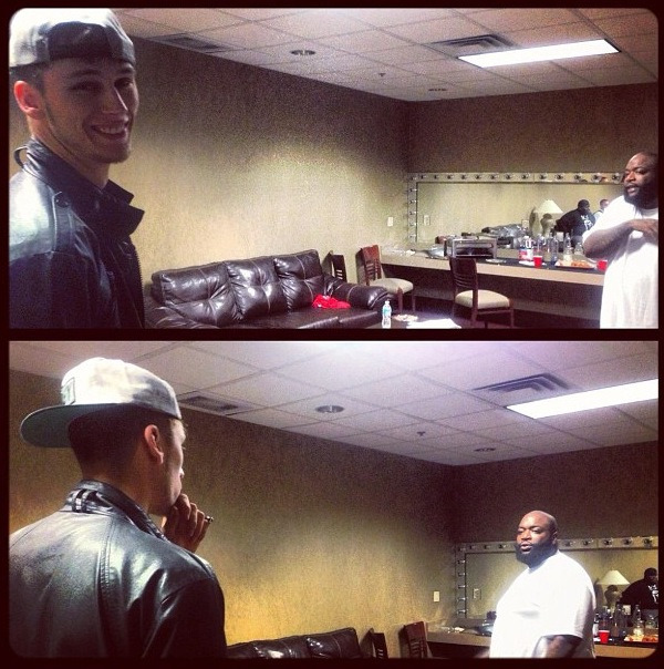 keeshamarie:  Kells &amp; Ricky Rozay! 