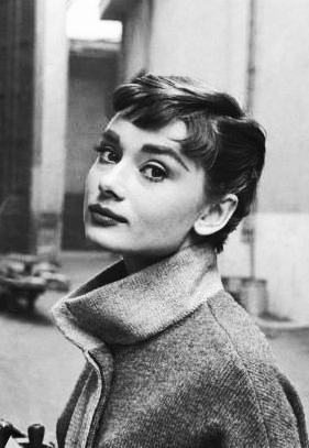 missingaudrey:  Audrey Hepburn photographed by Mark Shaw on the set of Sabrina, 1953  