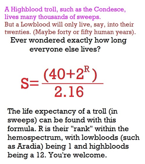 seridan:bluhbluhhugedork:saucywonk:The possible flaw in this formula is, or course, the red bloods. 