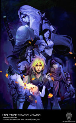 fu11metal:  final fantasy VII by *lorlandchain