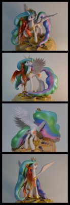 royalcanterlotvoice:  MLP:FIM Celestia sculpture by *johnjocoo DAYUM 