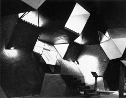 fuckyeahbrutalism:  Synagogue, Negev Desert, Israel, 1967-69 (Alfred Neumann and Zvi Hecker) 