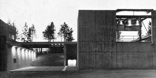 fuckyeahbrutalism: Huutoniemi Church, Vaasa, Finland, 1961-64 (Aarno Ruusuvuori)