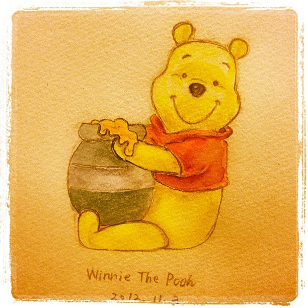 イラスト Winnie The Pooh 完成 Disney Pooh Winniethepooh