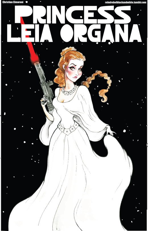 Disney's Newest Princess! Watercolor Illustration By Christian Cimoroni