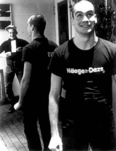 Henry Rollins 1981 worked at Haagen-Dazs in Georgetown before joining Black Flag