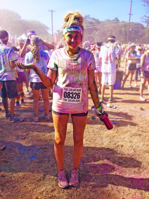 fit-personality:  The Happiest 5K on Earth :) Color Run: Kapolei 2012