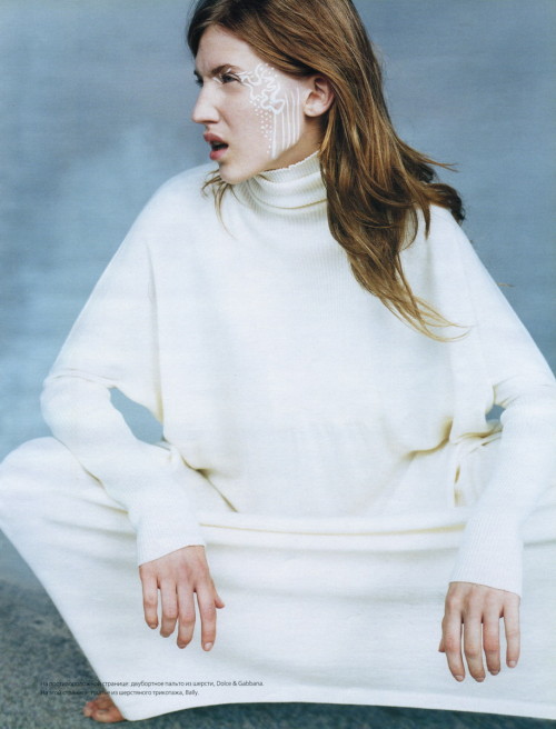 Porn photo “Frostface” Vogue Russia November