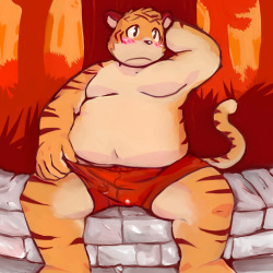 fatfur:  Tigers~ 