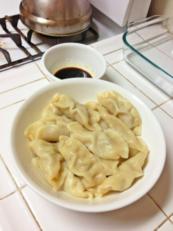 Made potstickers for me and brother. I wish I can cook forealz tho