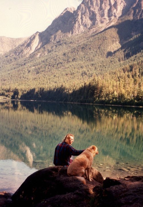 refluent:Nosha, Otto, Hozomeen Lake (by nosha)