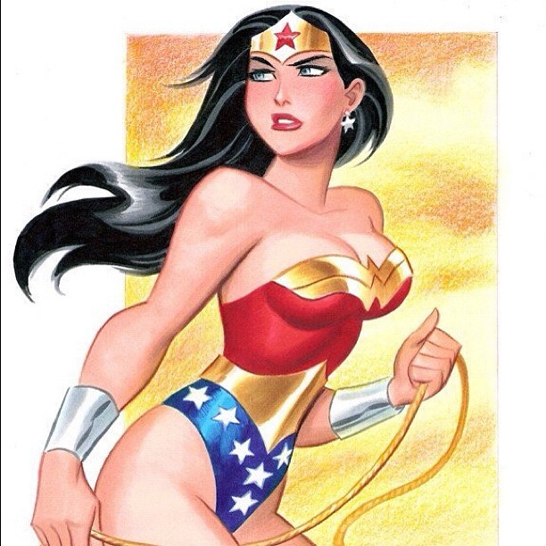 Just I like ya, another pic. You look like her in this one. @sexyecuama #wonderwoman