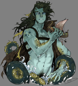 Fathom the Kraken from Gaia Online’s Cryptic