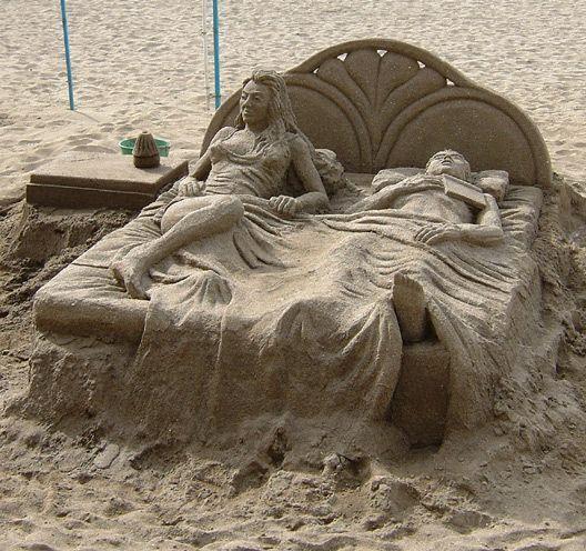 Awesome sand sculpture!