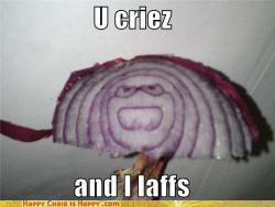 Evil onion lol