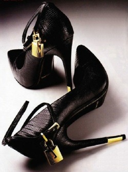    stunning Tom Ford heels. 