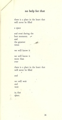 godmoves:  No Help For That - Bukowski You