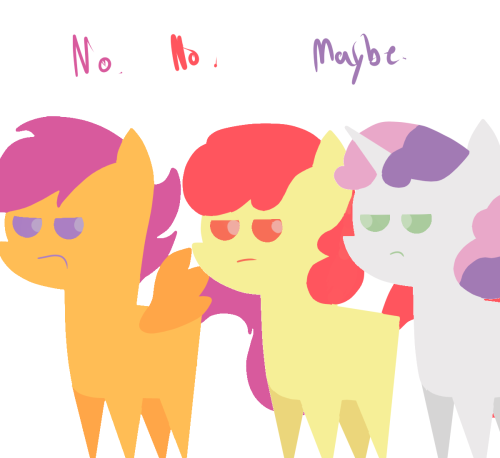 mini-scootaloo:  Scootaloo: Uhh..   Can’t say I blame ya, Sweetie. X3 *giggles*