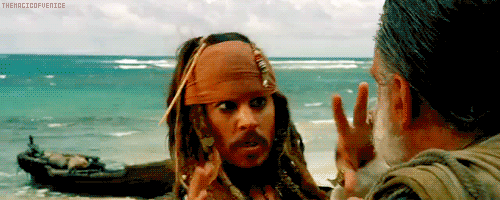 d-idontknow:  Y yo se hacer ésto…. Mítica escena de piratas del caribe 