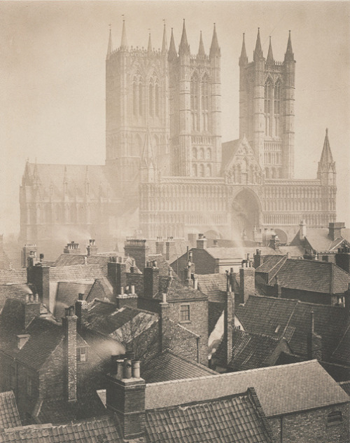 gnossienne:Frederick H. Evans, “Lincoln Cathedral from the Castle” (1898) 