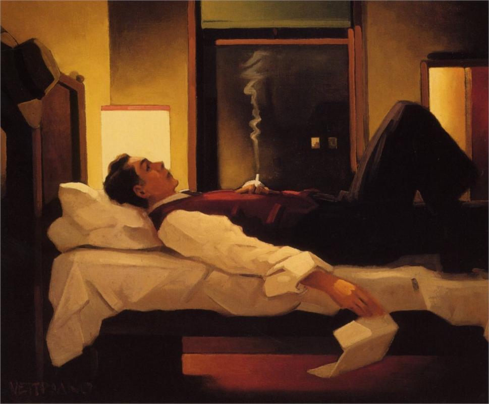 lonequixote: Heartbreak Hotel ~ Jack Vettriano 