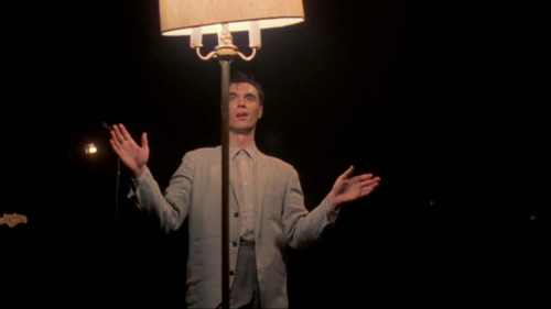maddsmcgee: David Byrne dancing with a lamp during “This Must Be The Place.” Stop Making Sense (1984