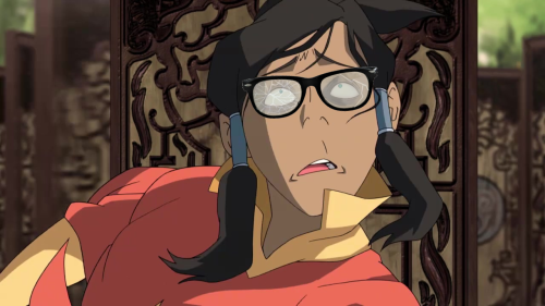 Sex tophsmash:  Korra with glasses :)  THE 4TH pictures