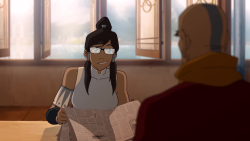 tophsmash:  Korra with glasses :)  THE 4TH