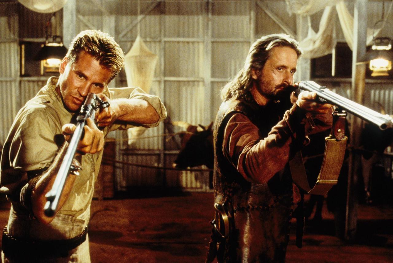 Val Kilmer and Michael Douglas in “The Ghost and the Darkness” (1996) &hellip;